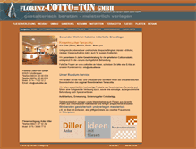Tablet Screenshot of cottodiller.de